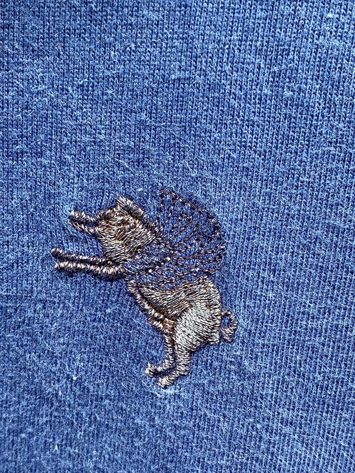 Evisu Stevie Kau x Yamane Evisu Flying Pig Indigo Jumper Shirt Size US L / EU 52-54 / 3 - 5 Thumbnail