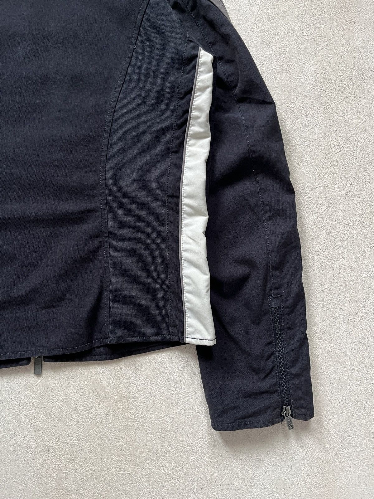 Armani Exchange 00’s Armani Exchange Racer Jacket by Giorgio Armani Size US M / EU 48-50 / 2 - 16 Thumbnail