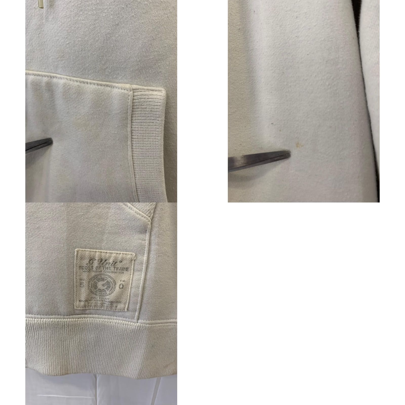 Vintage G-Unit Heavyweight Full Zip Hoodie XXL 2XL White Vtg 50 Cent G-Unit M.C. #216 Size US XXL / EU 58 / 5 - 8 Thumbnail