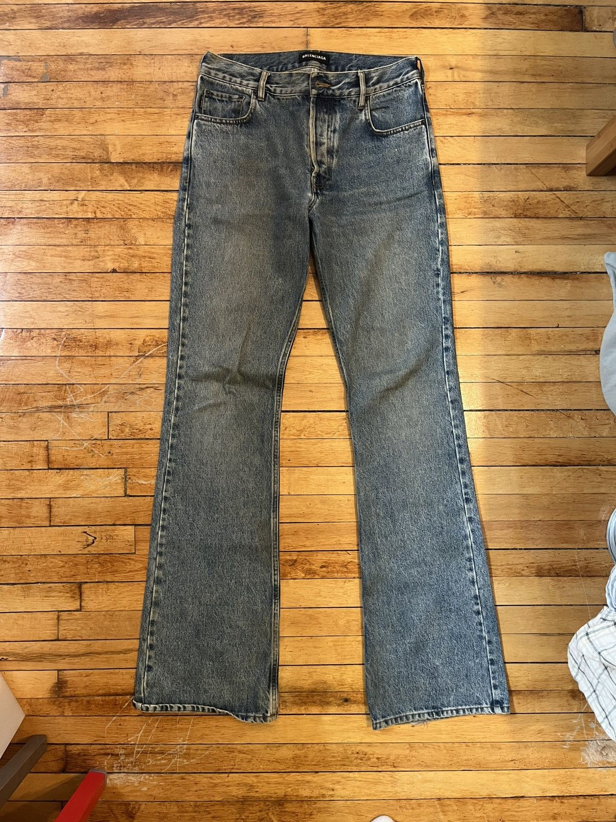 Balenciaga Super Long stacking bootcut Size US 30 / EU 46 - 1 Thumbnail