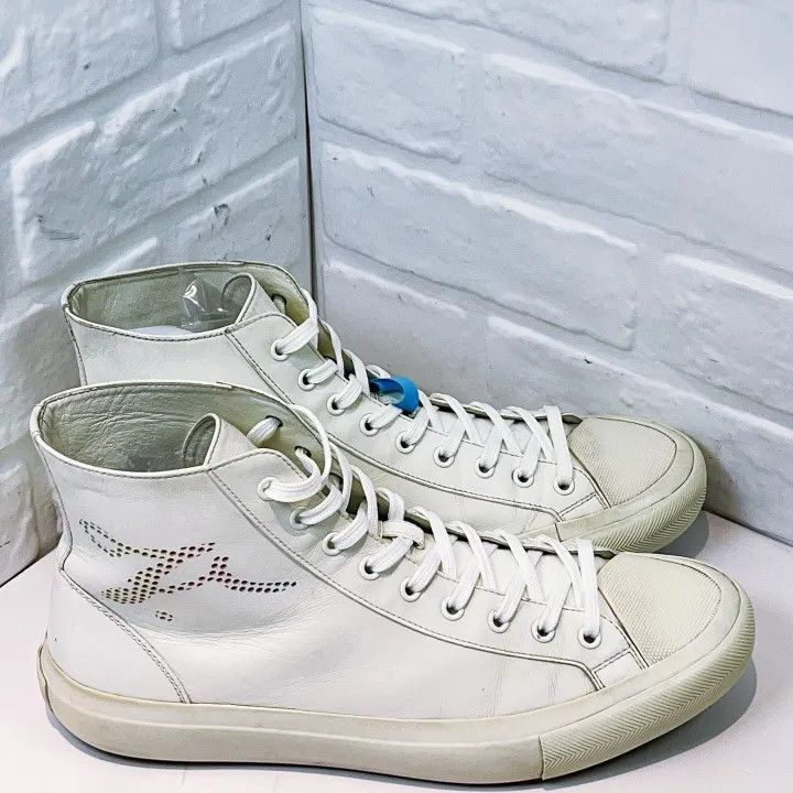 Louis Vuitton Louis Vuitton High-Top Lace-Up Sneakers -2508 Size US 8 / EU 41 - 3 Thumbnail