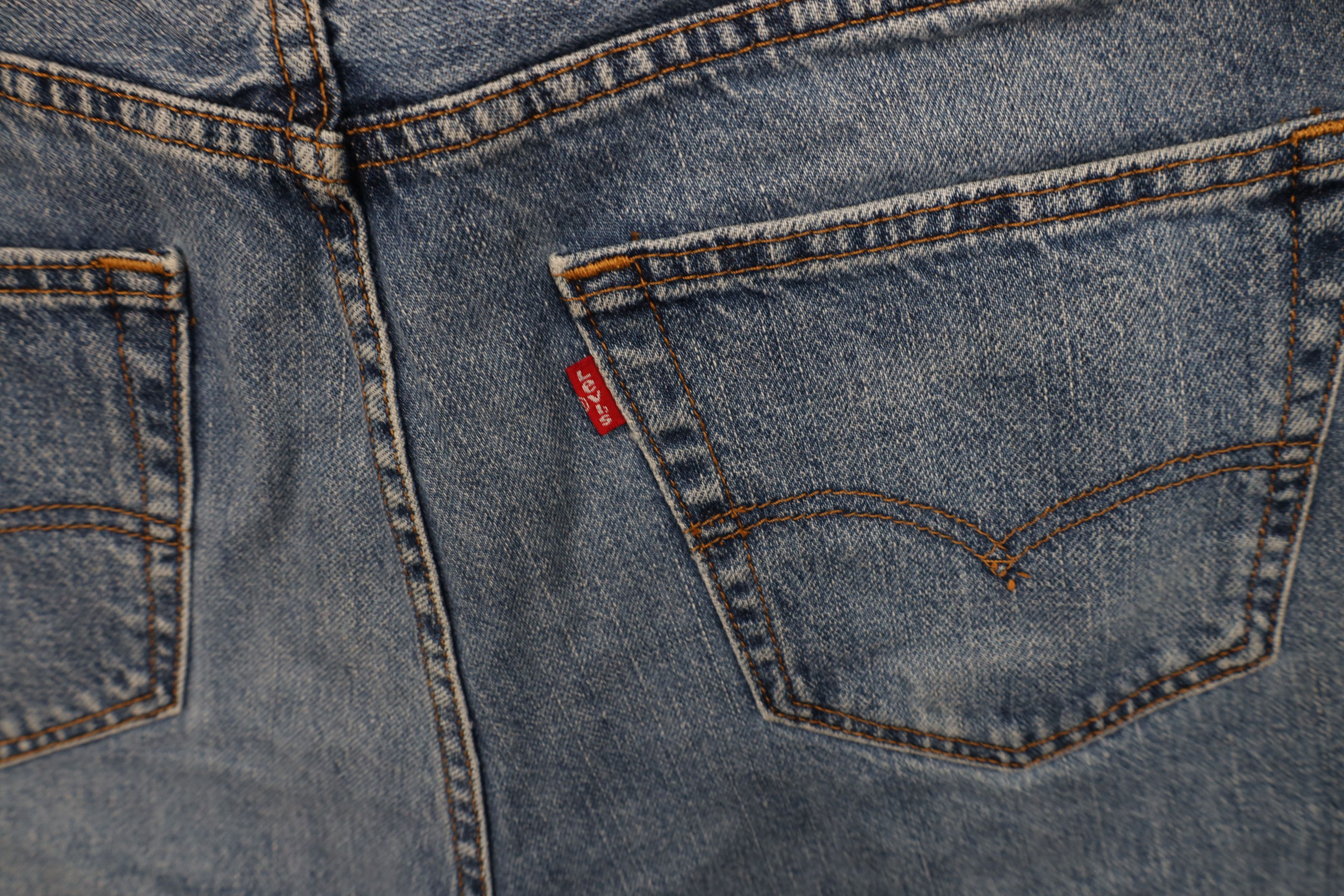 Levi's Vintage 90s Levis 505 Above Knee Regular Fit Denim Shorts Size US 33 - 13 Thumbnail