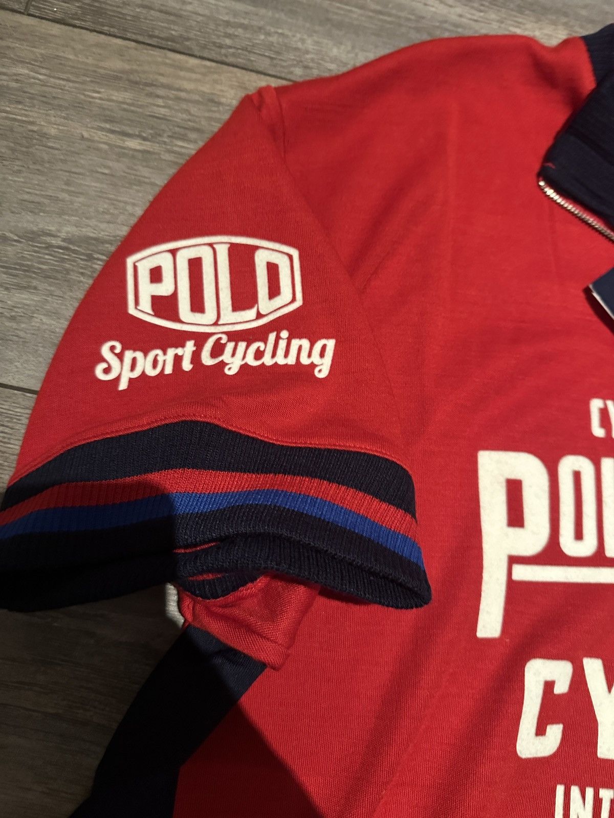 Polo Ralph Lauren Brand New Ralph Lauren Polo Sport Cycling Jersey Quarter-Zip Size US XXL / EU 58 / 5 - 4 Thumbnail