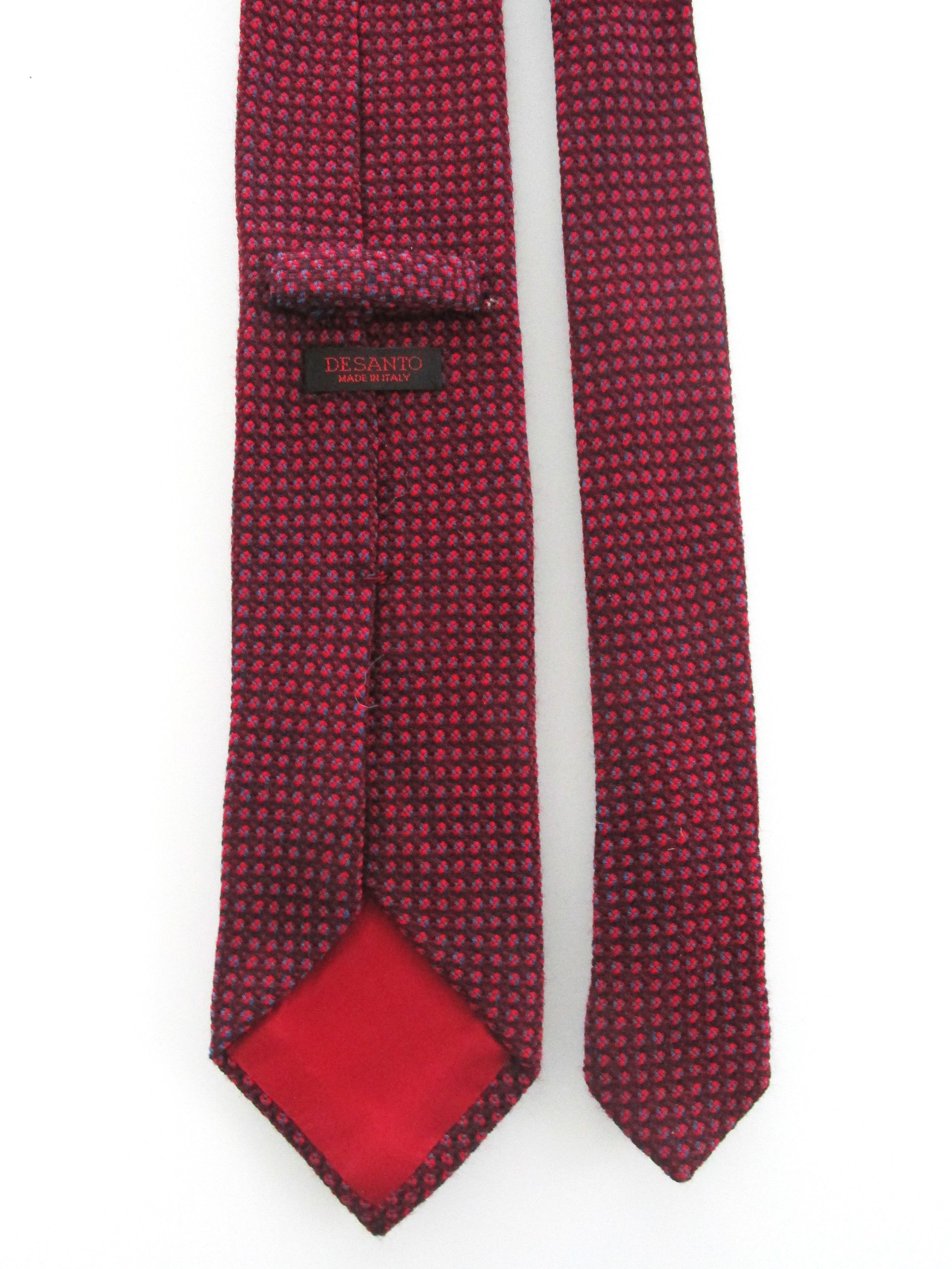 Other Desanto Men's Wool Knit Tie Size ONE SIZE - 4 Thumbnail