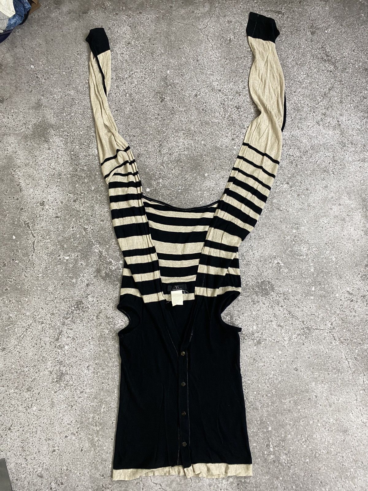 Y's Y's Yohji yamamoto Cardigan Scarf Knitt Size M / US 6-8 / IT 42-44 - 14 Thumbnail