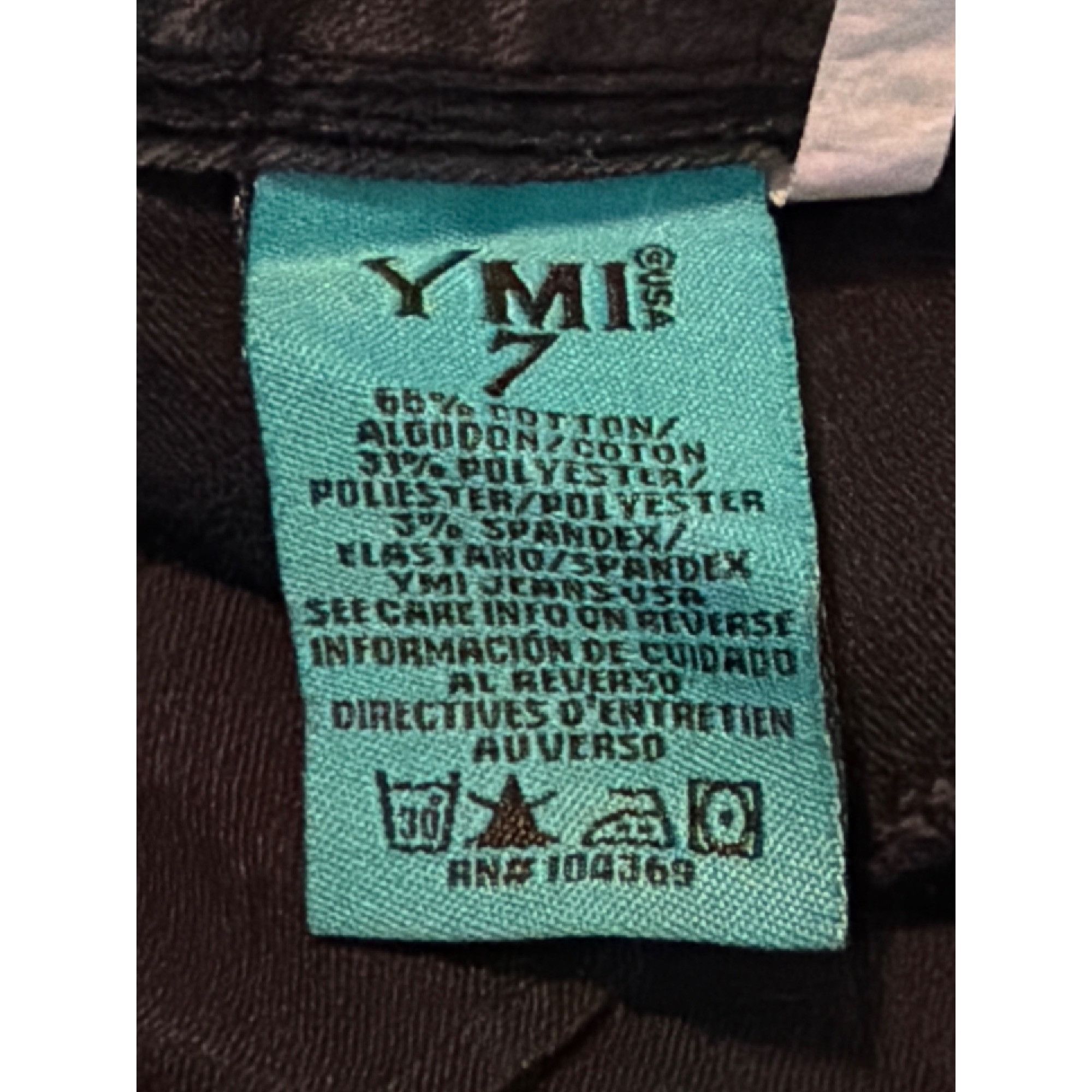 Other YMI Wannabettabutt Skinny Fit Black Jeans Stretch Denim Flat Size 28" / US 6 / IT 42 - 5 Thumbnail