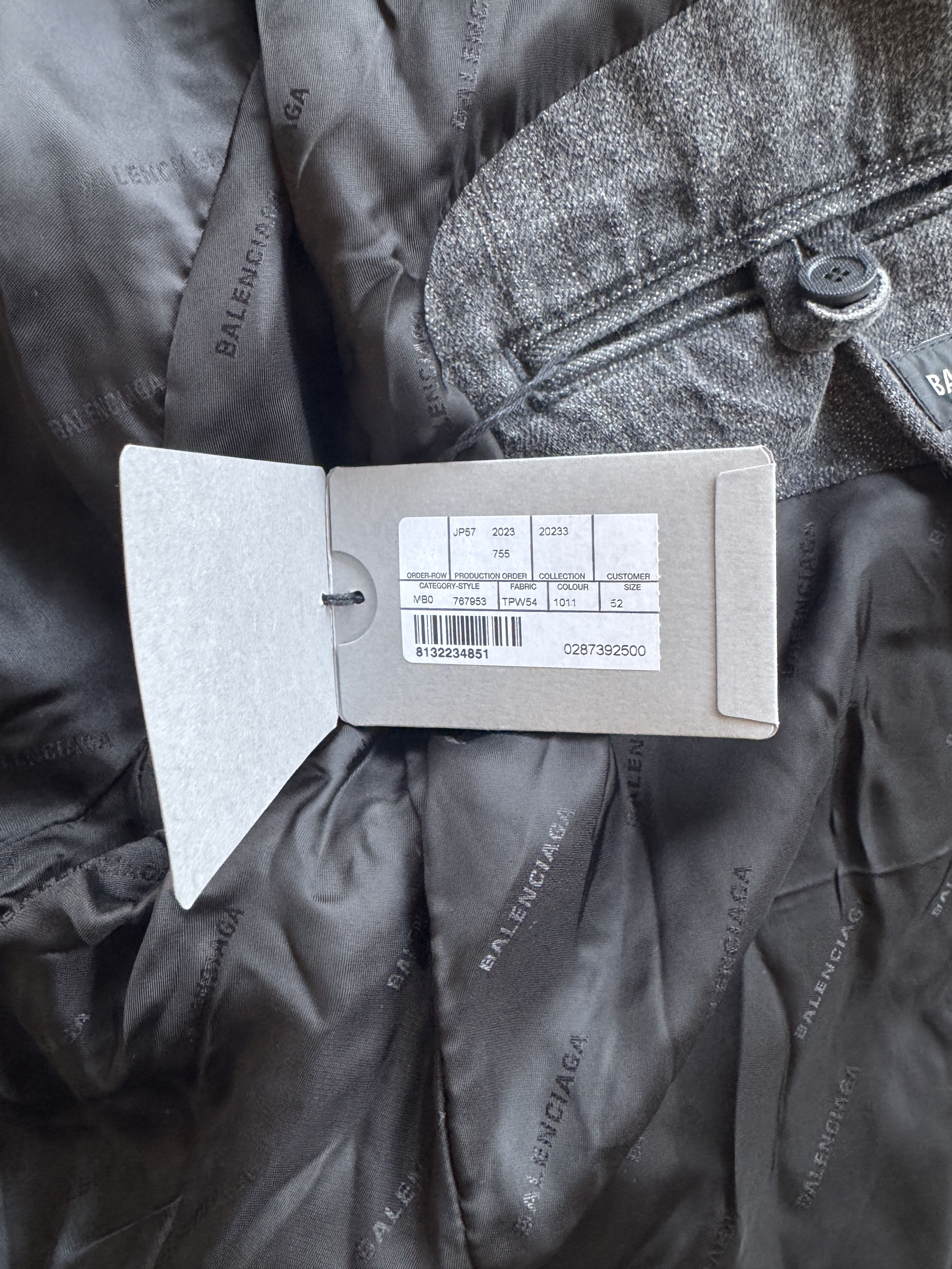 Balenciaga Washed Denim Blazer Size US L / EU 52-54 / 3 - 15 Thumbnail