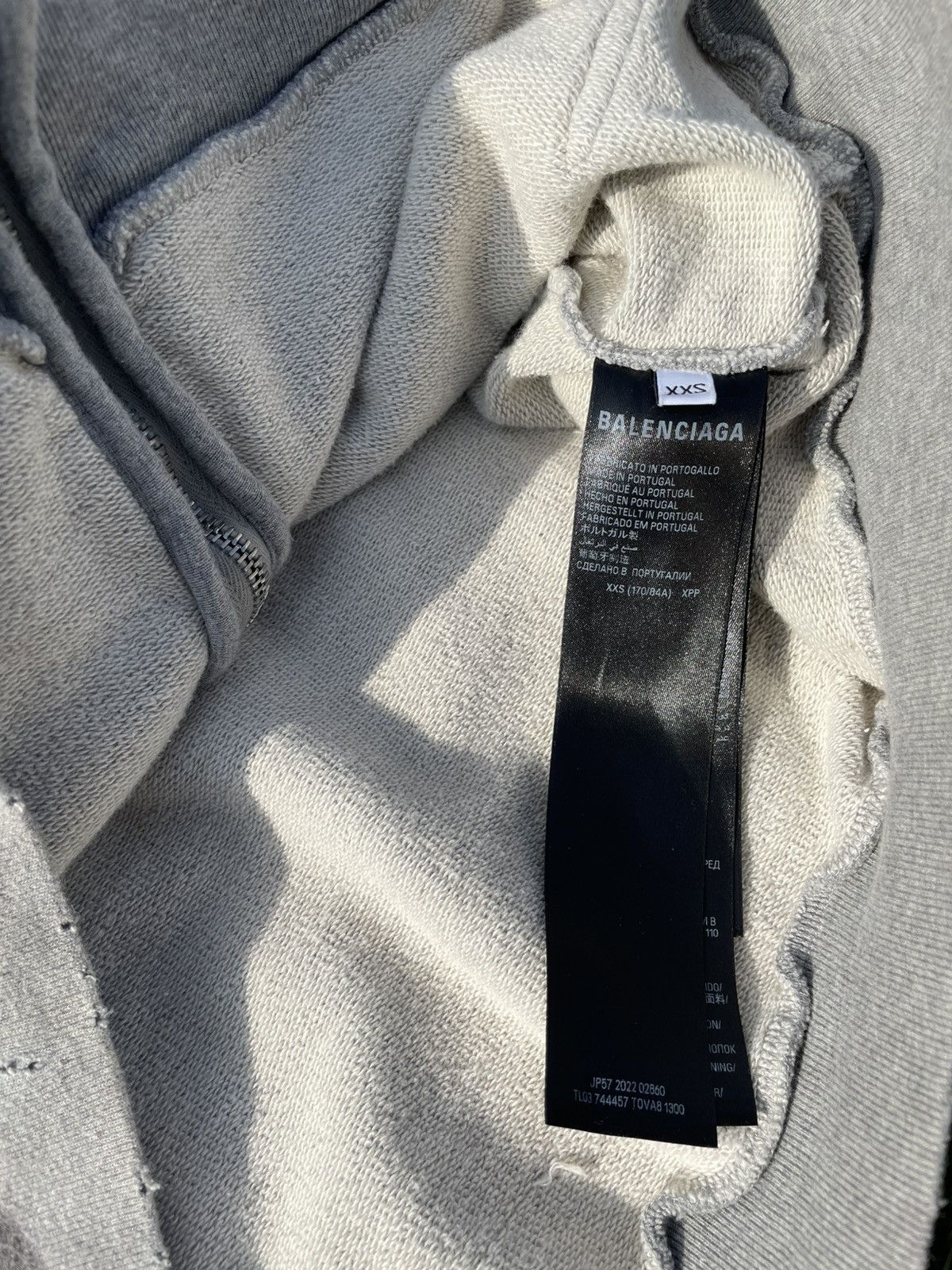 Balenciaga SS23 “Mudshow” - Balenciaga Grey Graffiti Skater Sweatpants Size US 30 / EU 46 - 4 Thumbnail