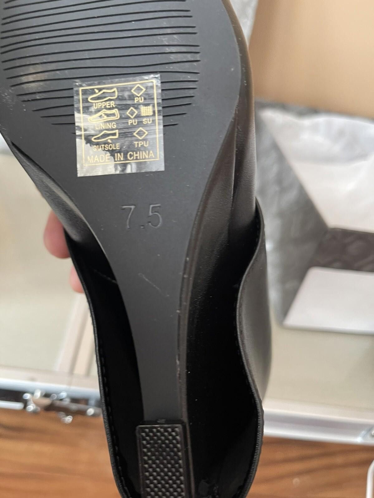 Other azelia wang marley hidden wedge hell 4” Sz7.5 Size US 7.5 / IT 37.5 - 8 Thumbnail