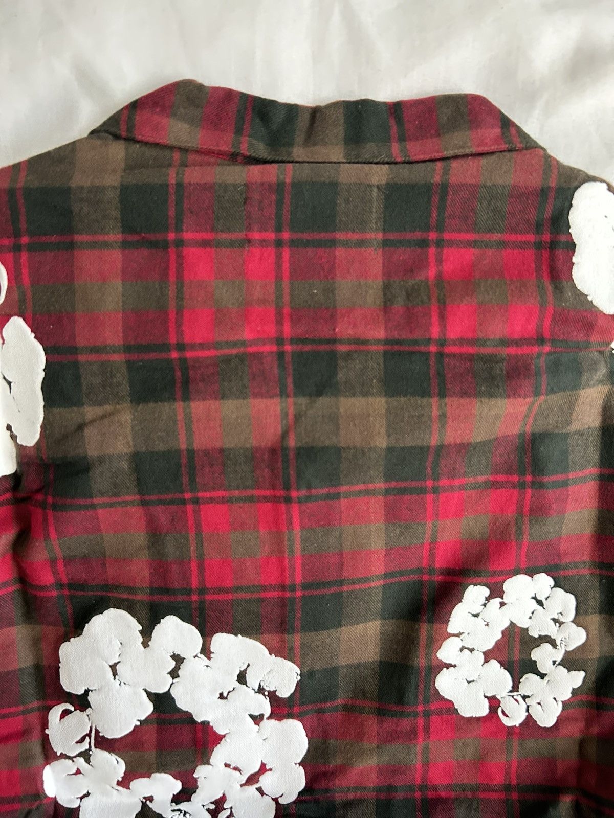 DENIM TEARS Denim Tears Cotton Wreath Pajama Shirt Long Sleeve Flannel Size US M / EU 48-50 / 2 - 11 Thumbnail