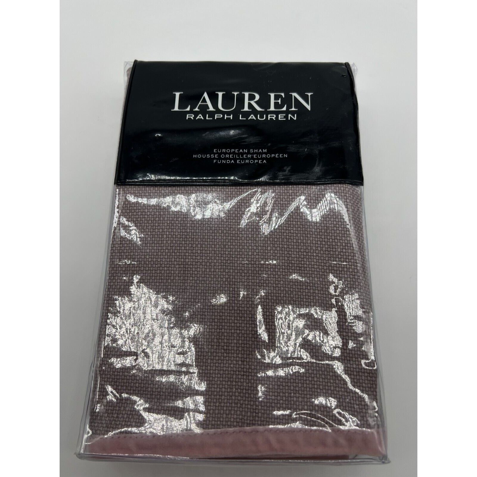 Lauren Ralph Lauren Lauren Ralph Lauren Claudia Velvet Trim Euro Sham Slate Size ONE SIZE - 7 Thumbnail