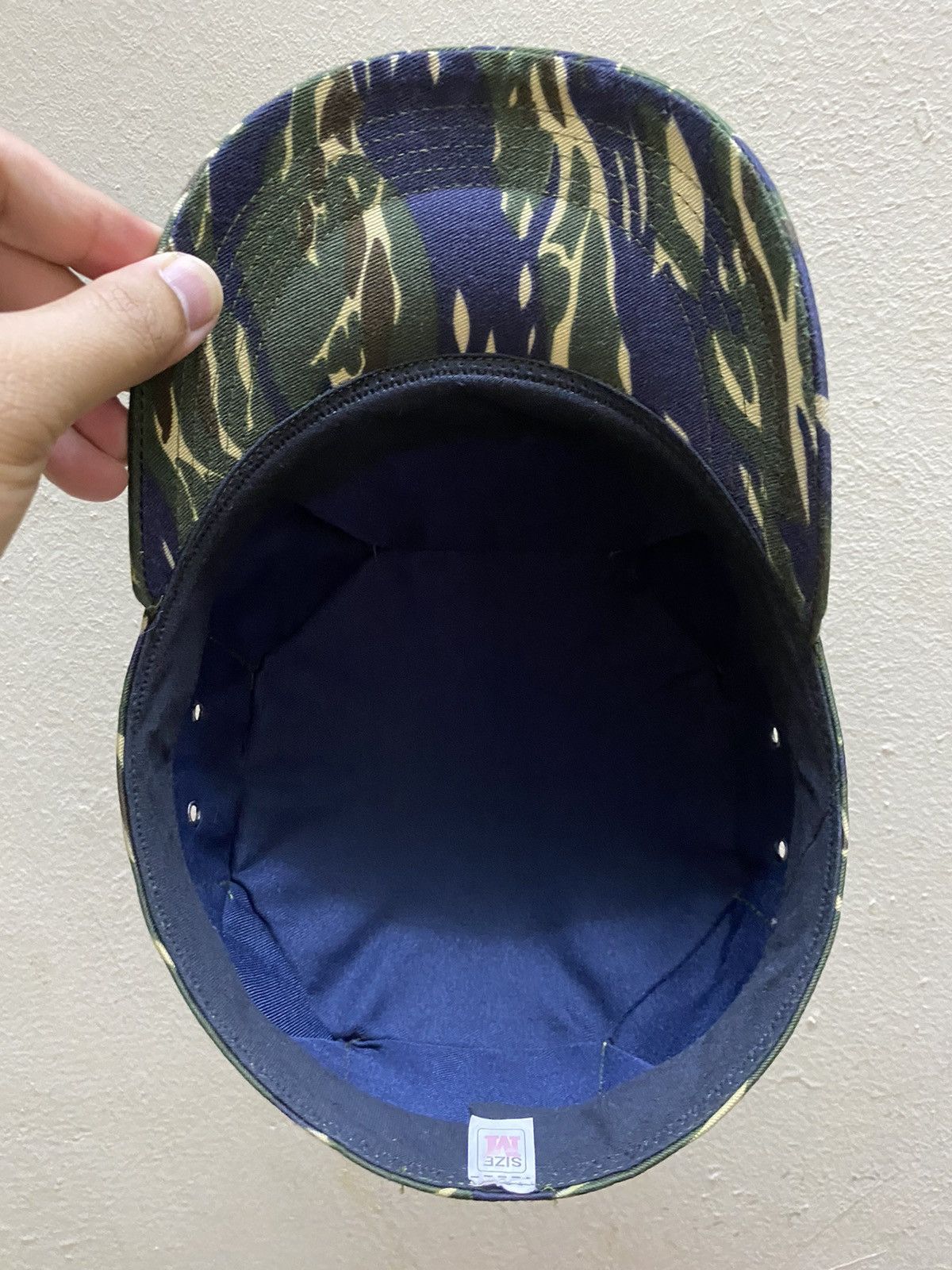 Vintage Vintage 8 point Military Cap in Camo Tiger Stripe Size ONE SIZE - 5 Thumbnail