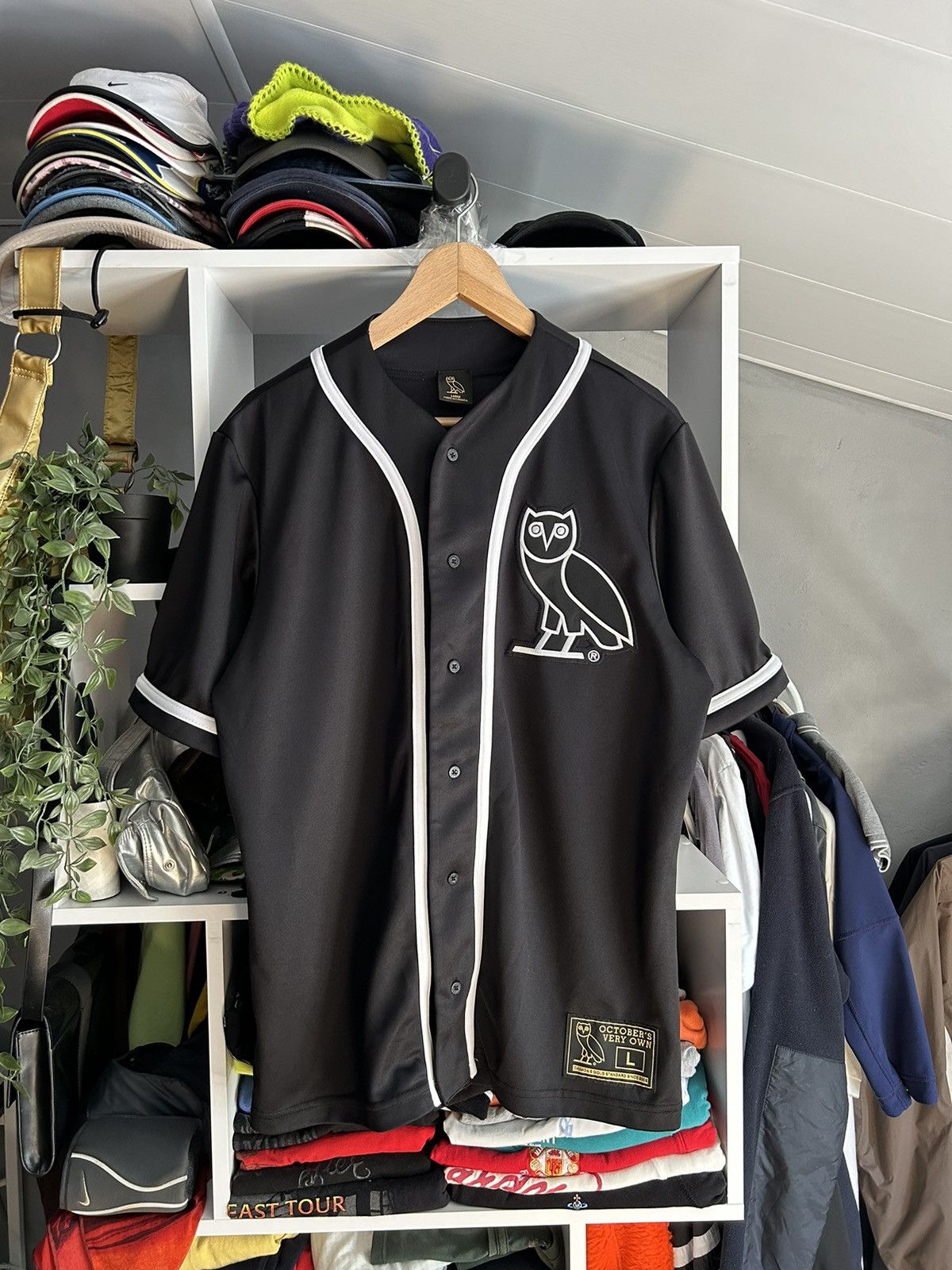 October's Very Own OVO Baseball Jersey Veryrare Size US L / EU 52-54 / 3 - 1 Thumbnail