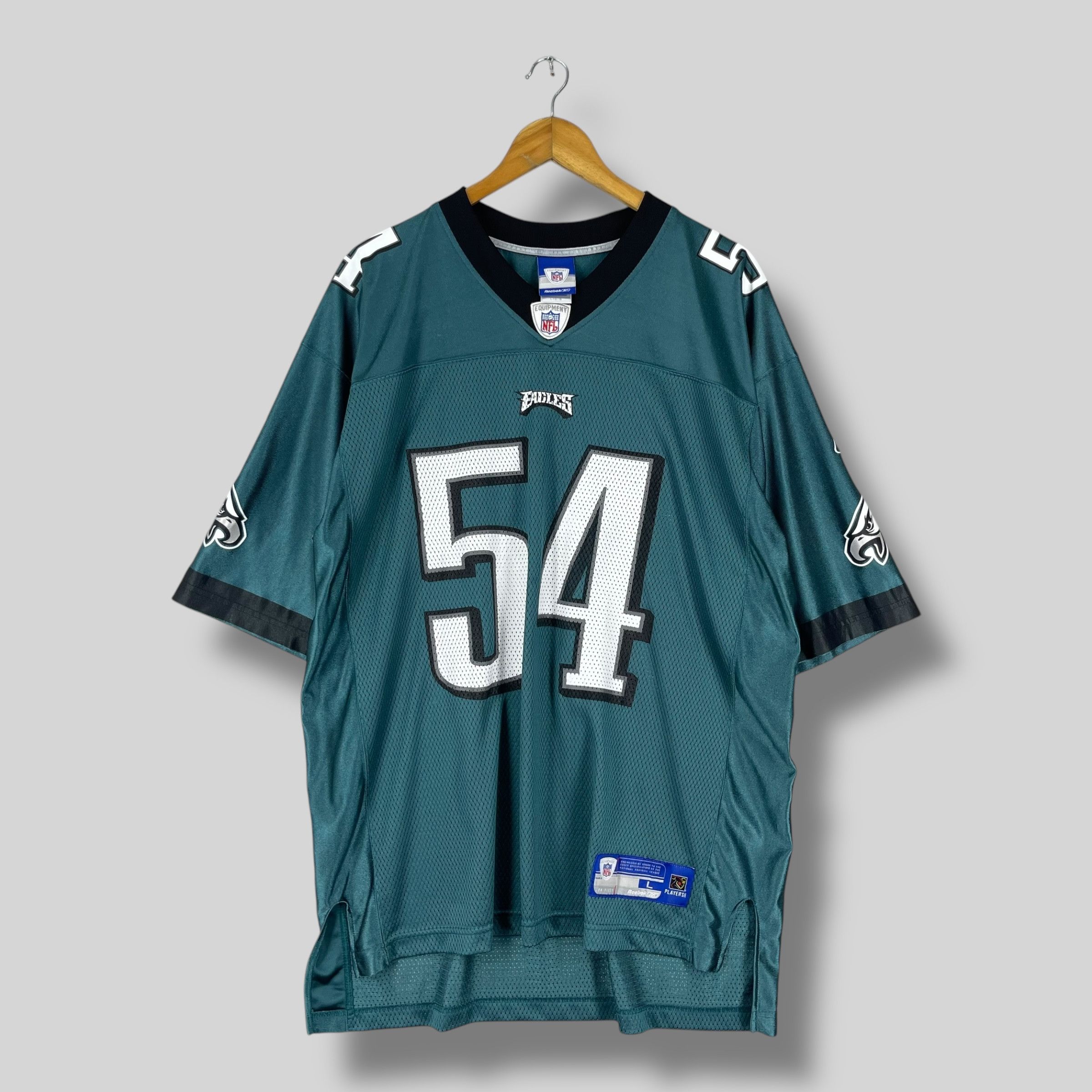 NFL Vintage Philadelphia EAGLES Nfl Jeremiah Trotter #54 Jersey Size US L / EU 52-54 / 3 - 1 Thumbnail