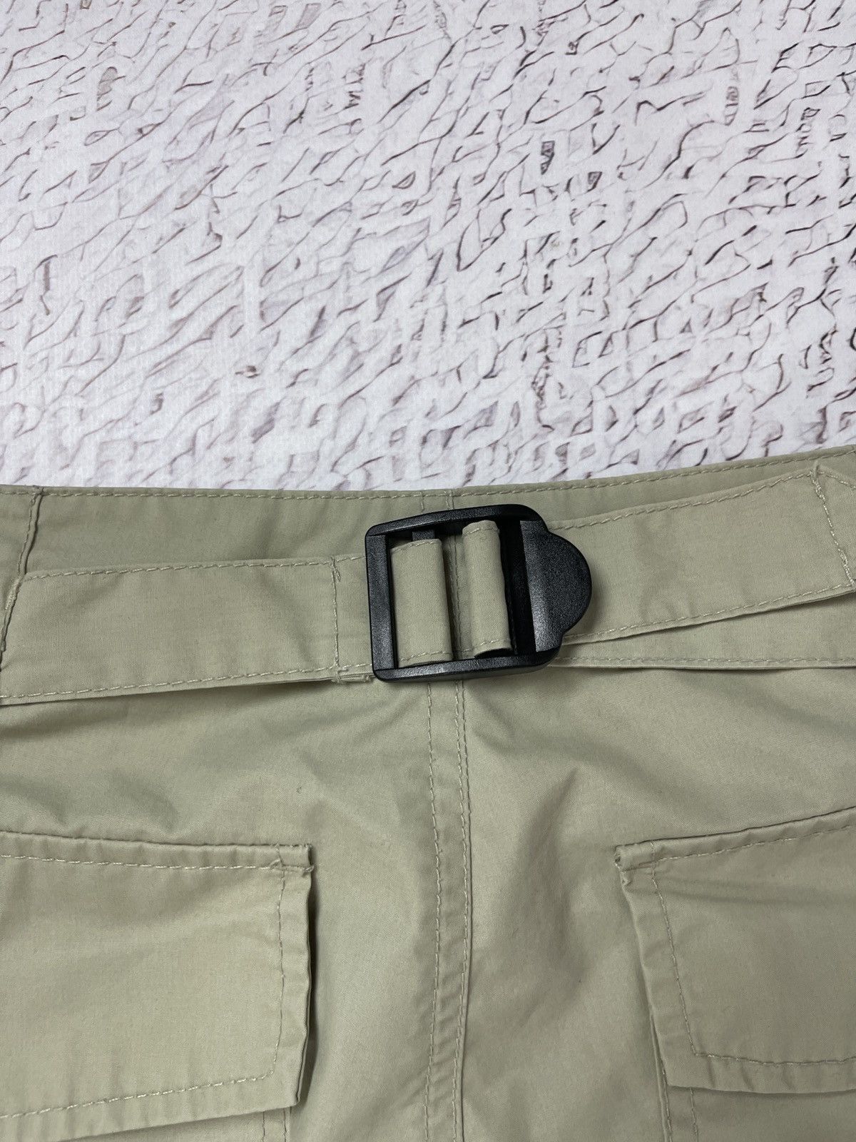 Kangol Kangol vintage utility beige cargo buckle back pants size L Size US 34 / EU 50 - 16 Thumbnail