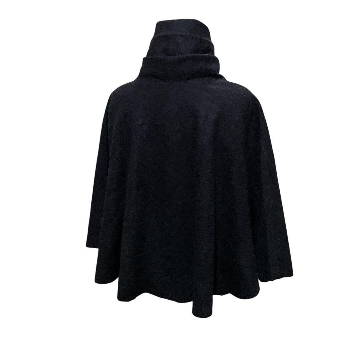 Hiroko Koshino Homme HIROKO BIS / HIROKO KOSHINO WOMAN WOOL PONCHO JACKET Size S / US 4 / IT 40 - 5 Thumbnail