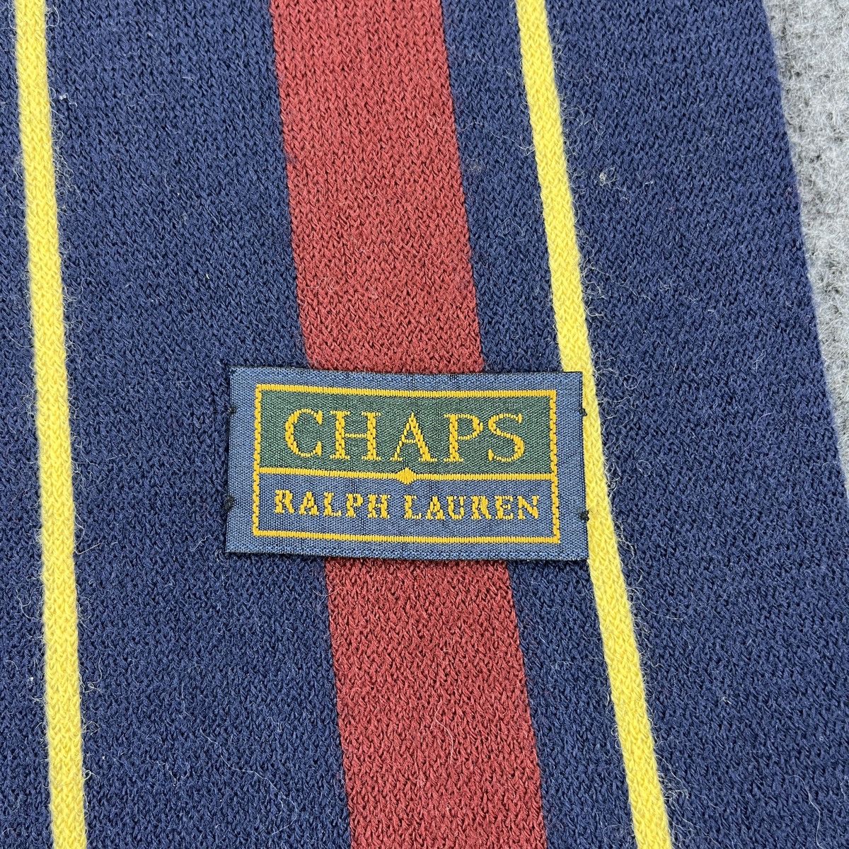 Chaps Ralph Lauren × Vintage Chaps Ralph Lauren Scarf / Muffler / Neckwear T1555 Size ONE SIZE - 5 Thumbnail