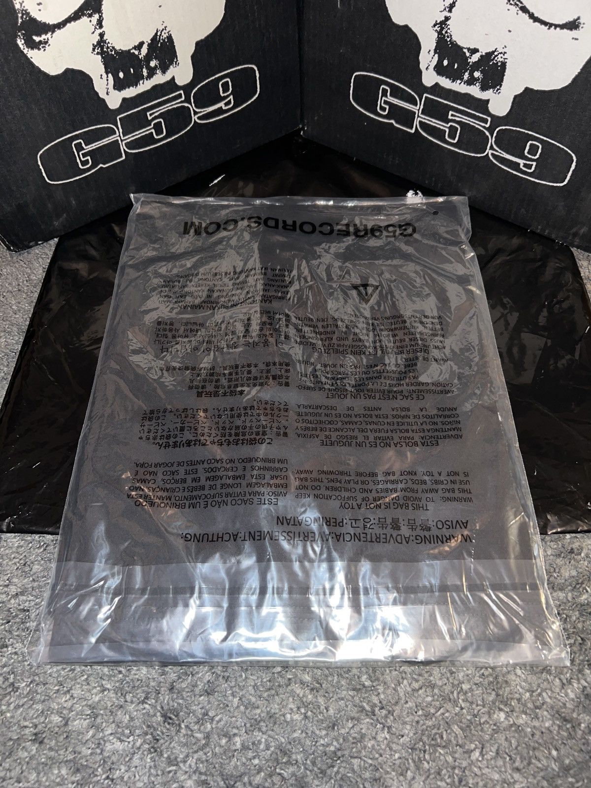 G59 Records $uicideboy$ G59 Side Effects T-Shirt (Black) *NWT Size US L / EU 52-54 / 3 - 3 Thumbnail