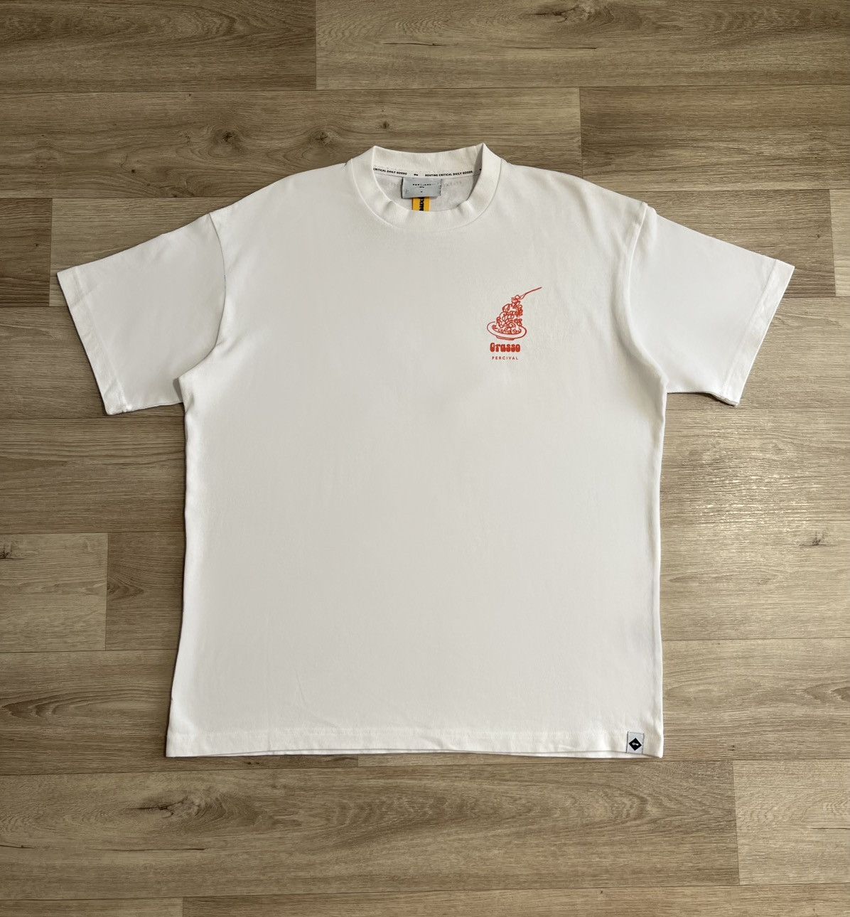 Percival Percival Auxiliary Big Logo T-Shirt Size US M / EU 48-50 / 2 - 2 Thumbnail