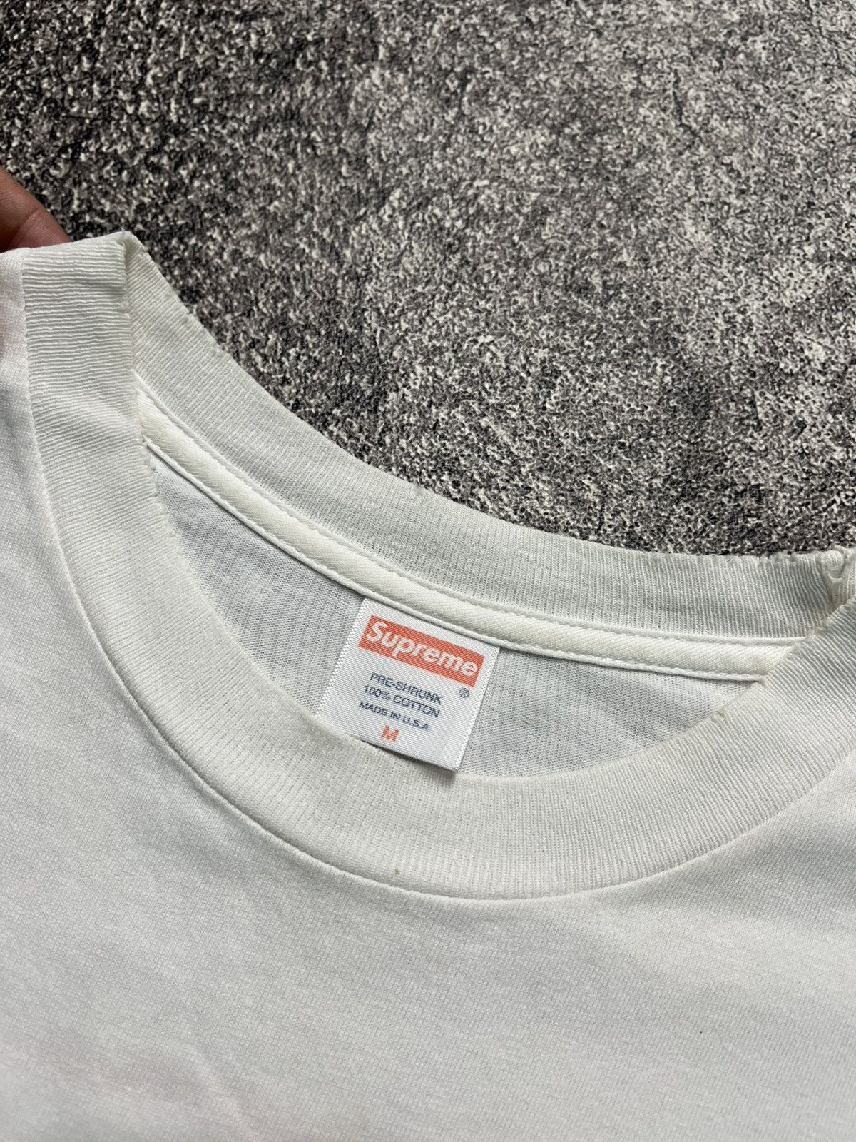 Supreme Supreme Fuck What You Heard Y2K White T-Shirts Size US M / EU 48-50 / 2 - 8 Thumbnail