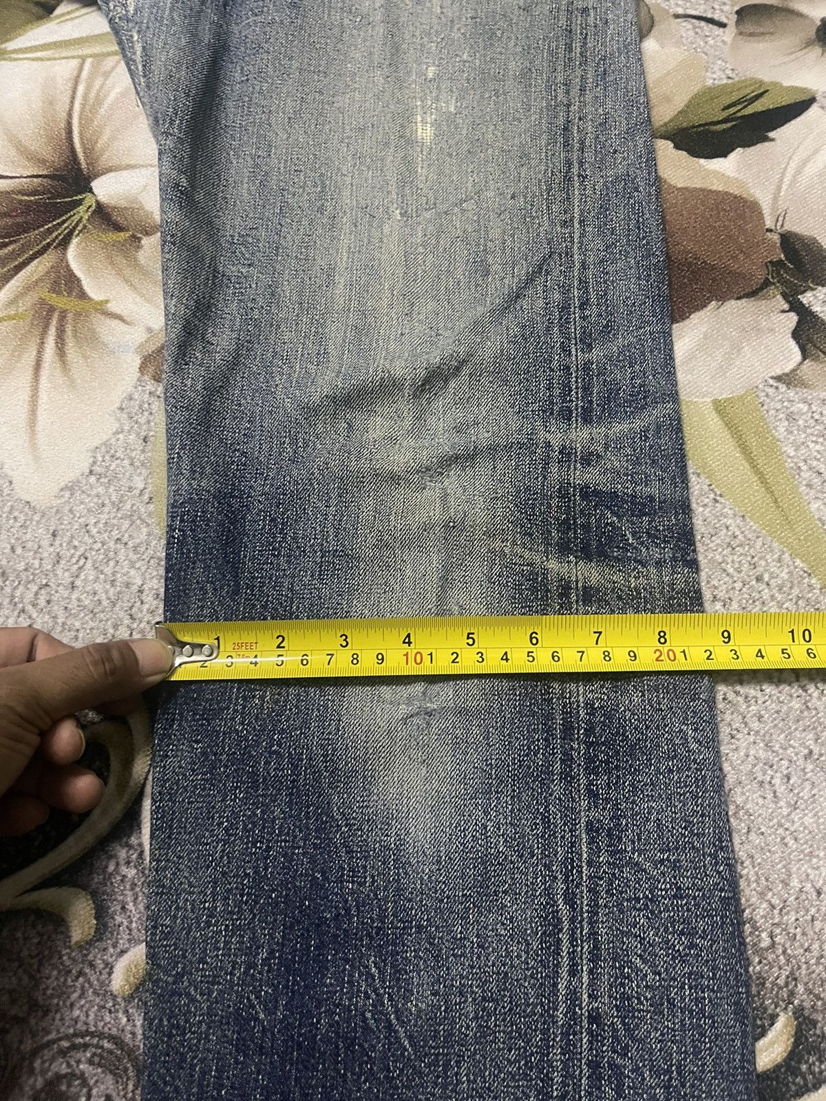 Japanese Brand Kapital Jeans Distressed Selvedge Size US 32 / EU 48 - 17 Thumbnail