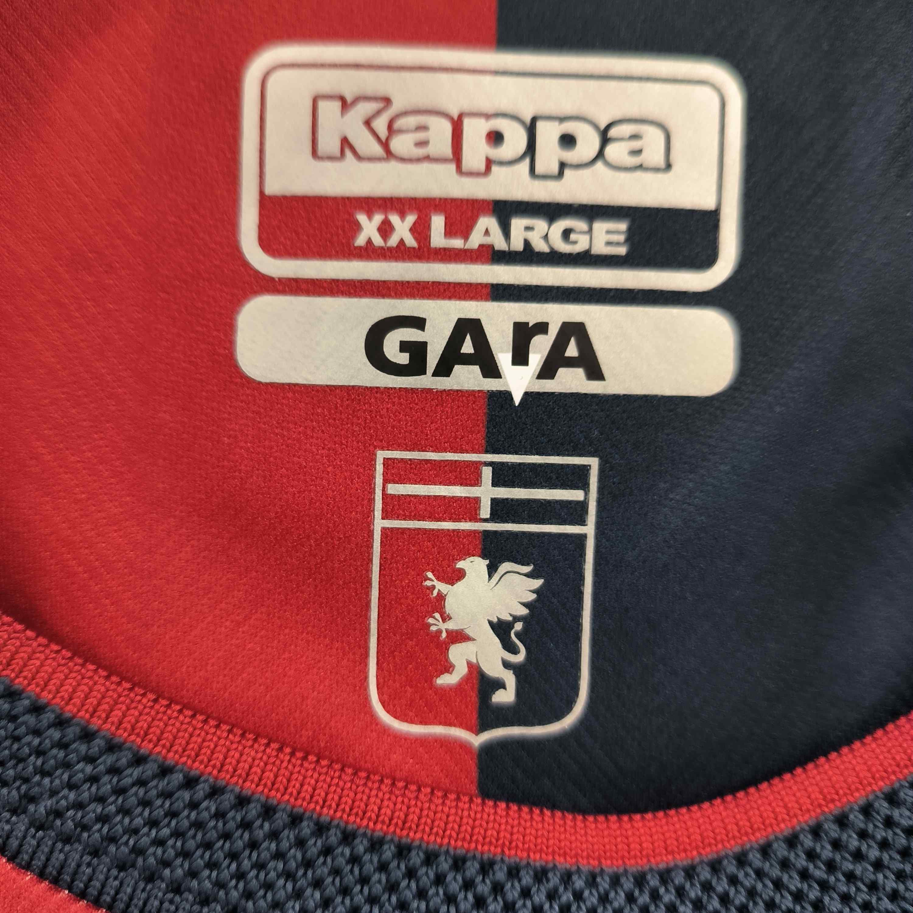 Kappa Genoa 2024-25 Kappa home football jersey shirt size XXL Size US XXL / EU 58 / 5 - 4 Thumbnail