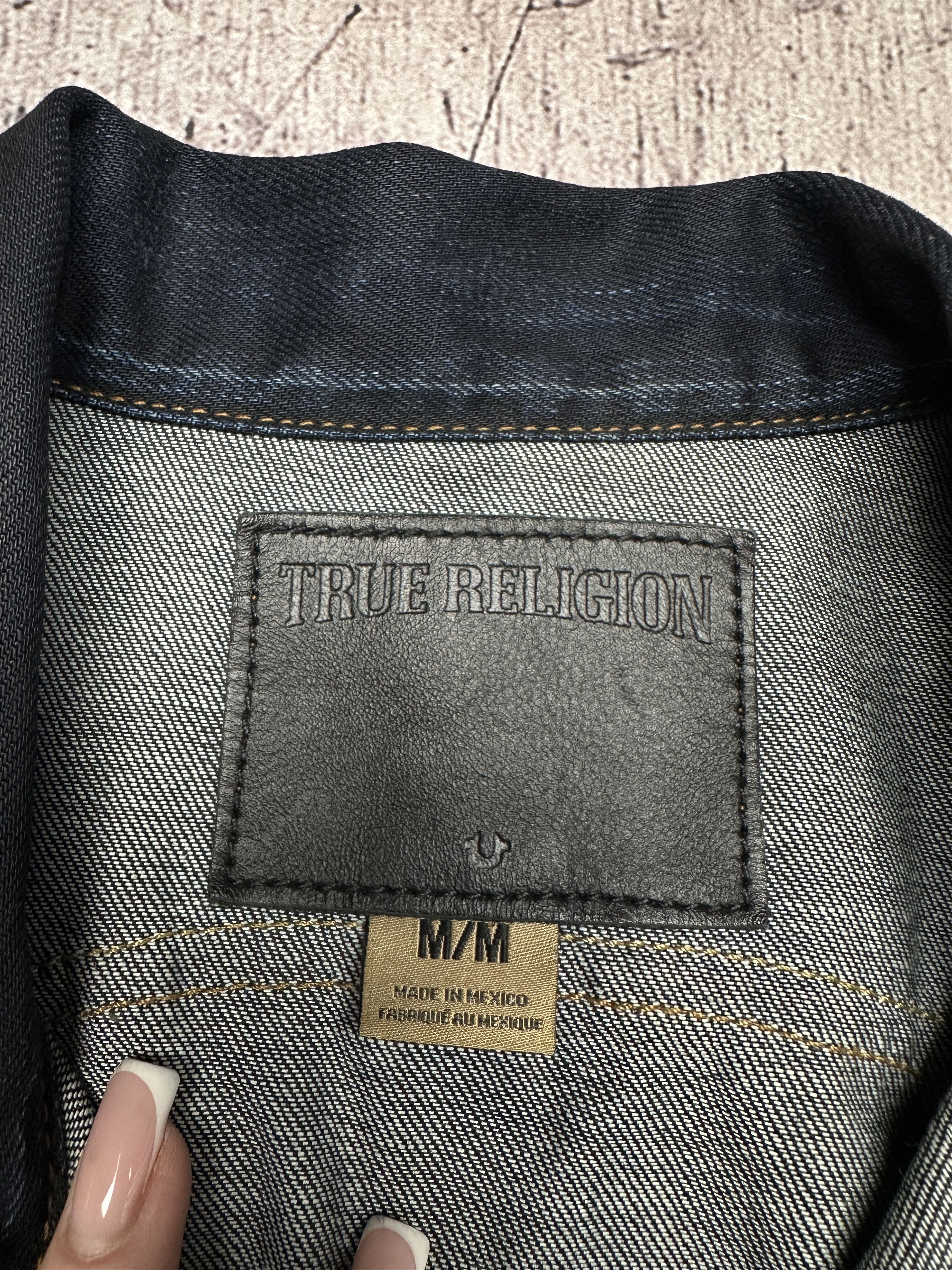True Religion True Religion Mens Denim Trucker Jacket Size US M / EU 48-50 / 2 - 3 Thumbnail