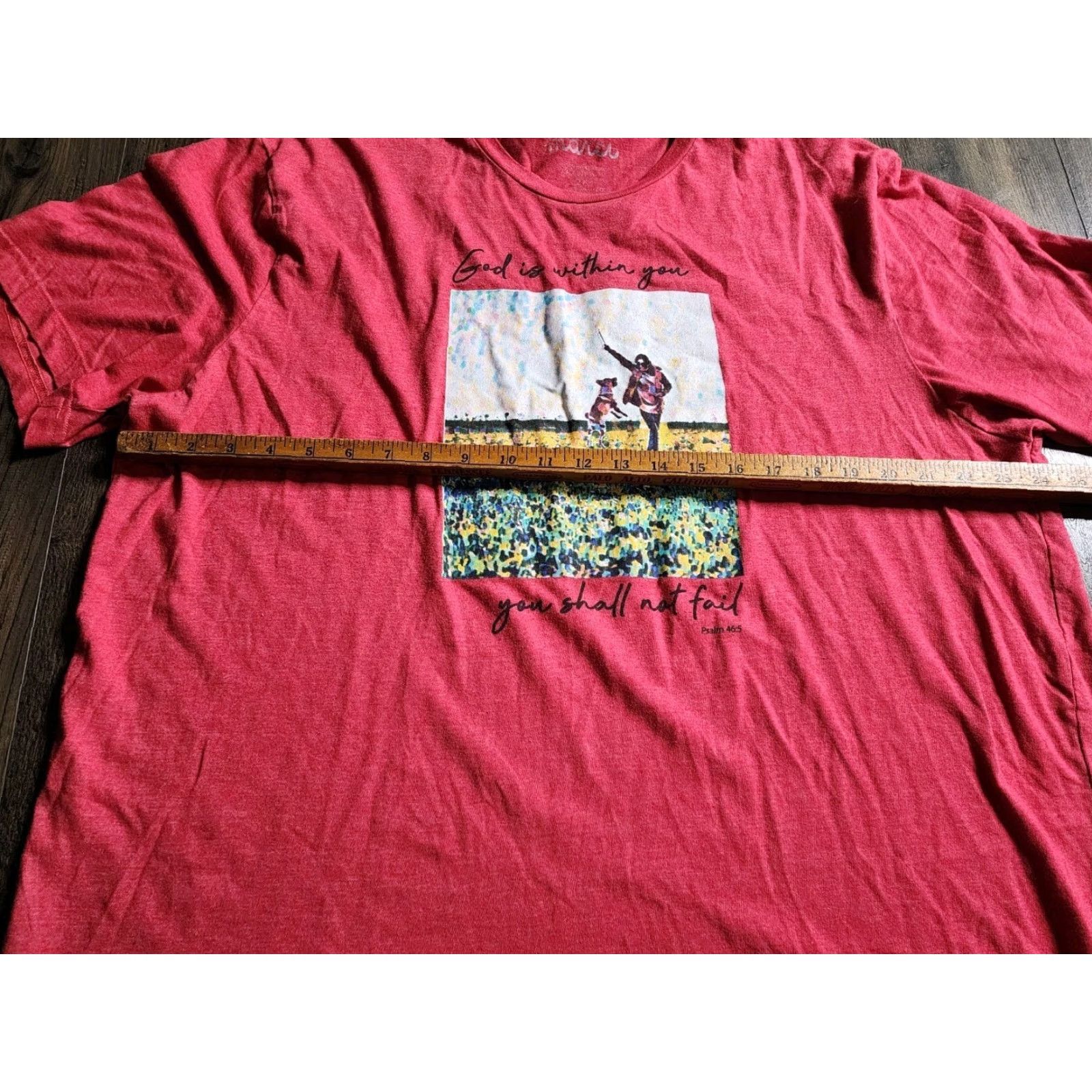 Vintage Mens 2XL God Is Within You Michael Jackson Dog Religious Art T Shirt Size US XXL / EU 58 / 5 - 4 Thumbnail