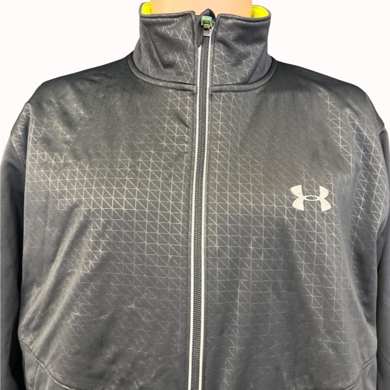 Under Armour Under Armour Coldgear Men's Black Sweater/Zip Up Sz L SKU 47 Size US L / EU 52-54 / 3 - 3 Thumbnail