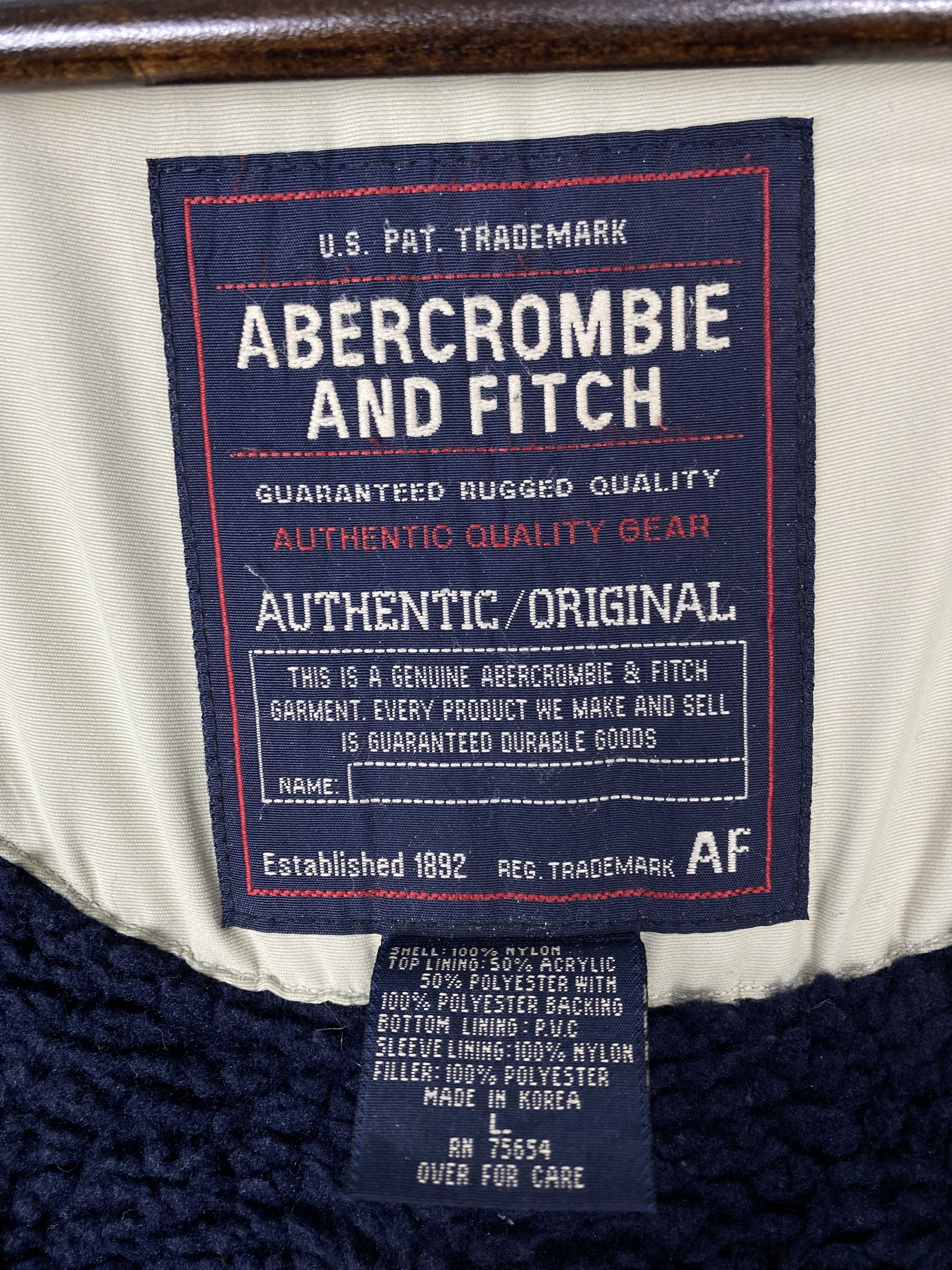 Abercrombie & Fitch Vintage Abercrombie & Fitch Zip Up Gorpcore Jacket Size US L / EU 52-54 / 3 - 9 Thumbnail