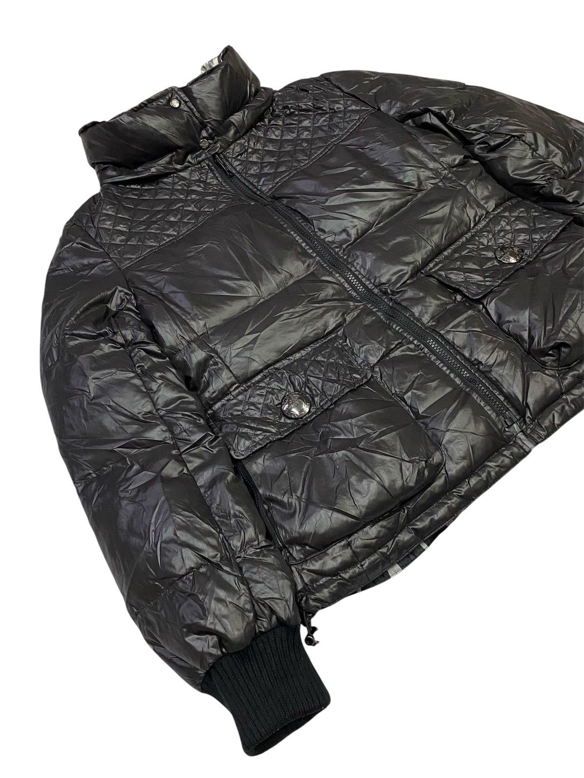 Burberry Burberry Blue Laber Reversible Down Jacket ( Size 40 ) Size S / US 4 / IT 40 - 24 Thumbnail