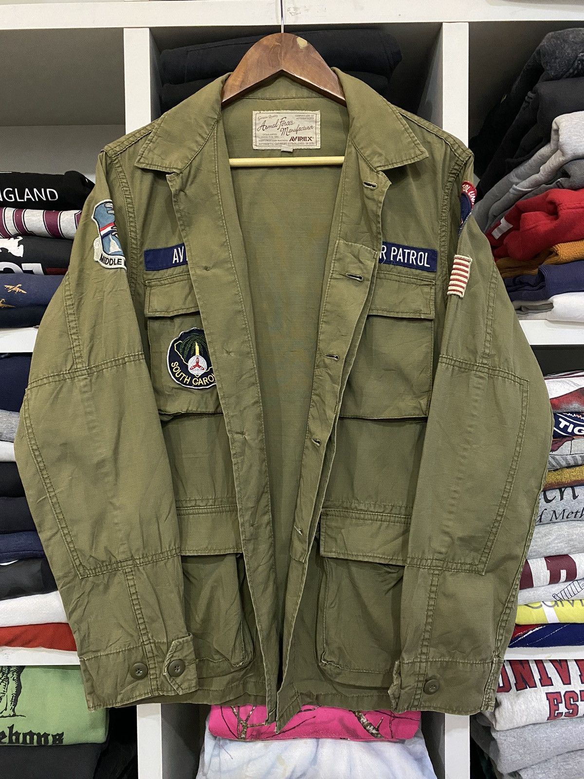 Avirex × Vintage Vintage Avirex patch jacket Size US M / EU 48-50 / 2 - 10 Thumbnail