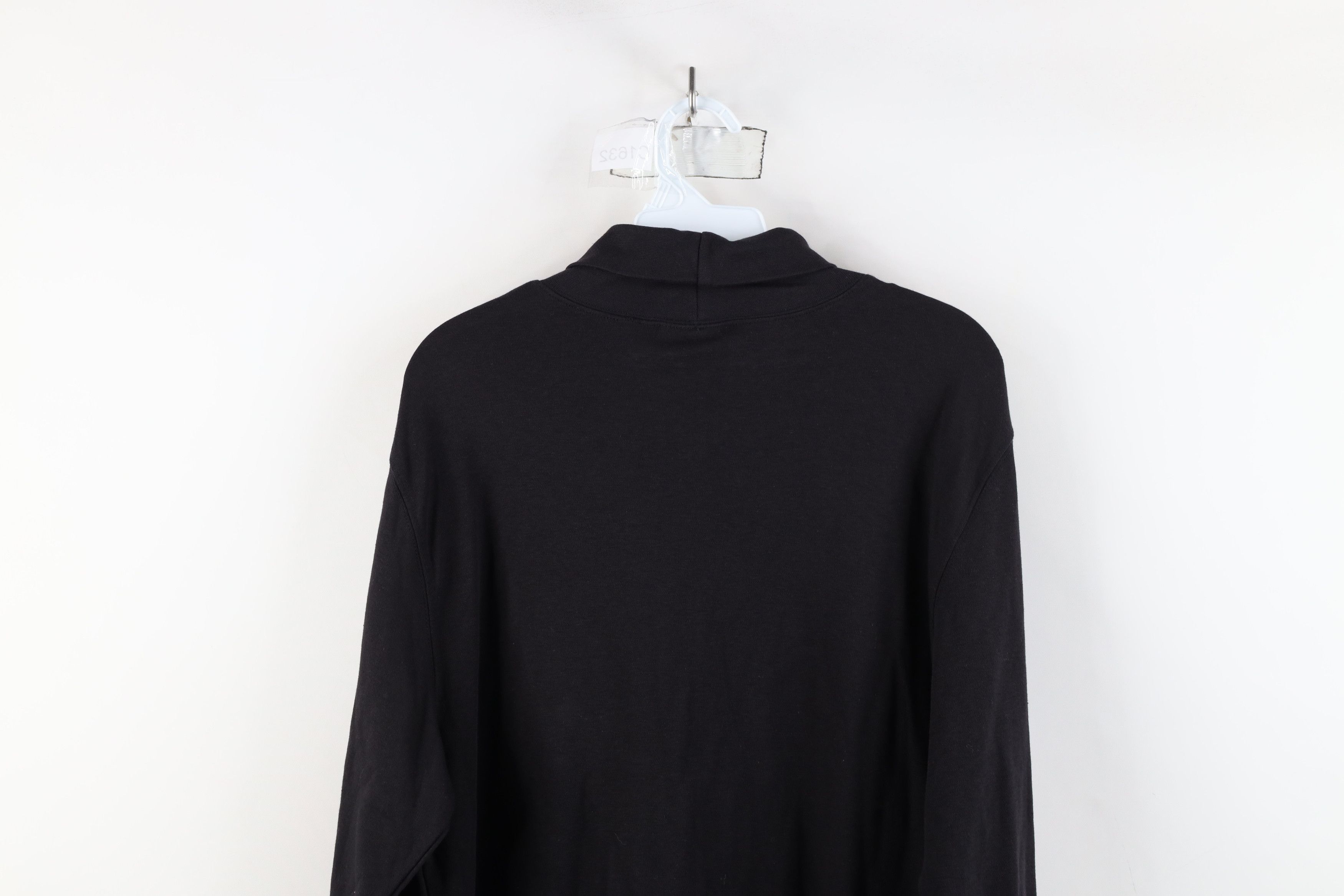 Vintage Deadstock Vintage 90s Streetwear Long Sleeve T-Shirt Black Size US XL / EU 56 / 4 - 8 Thumbnail