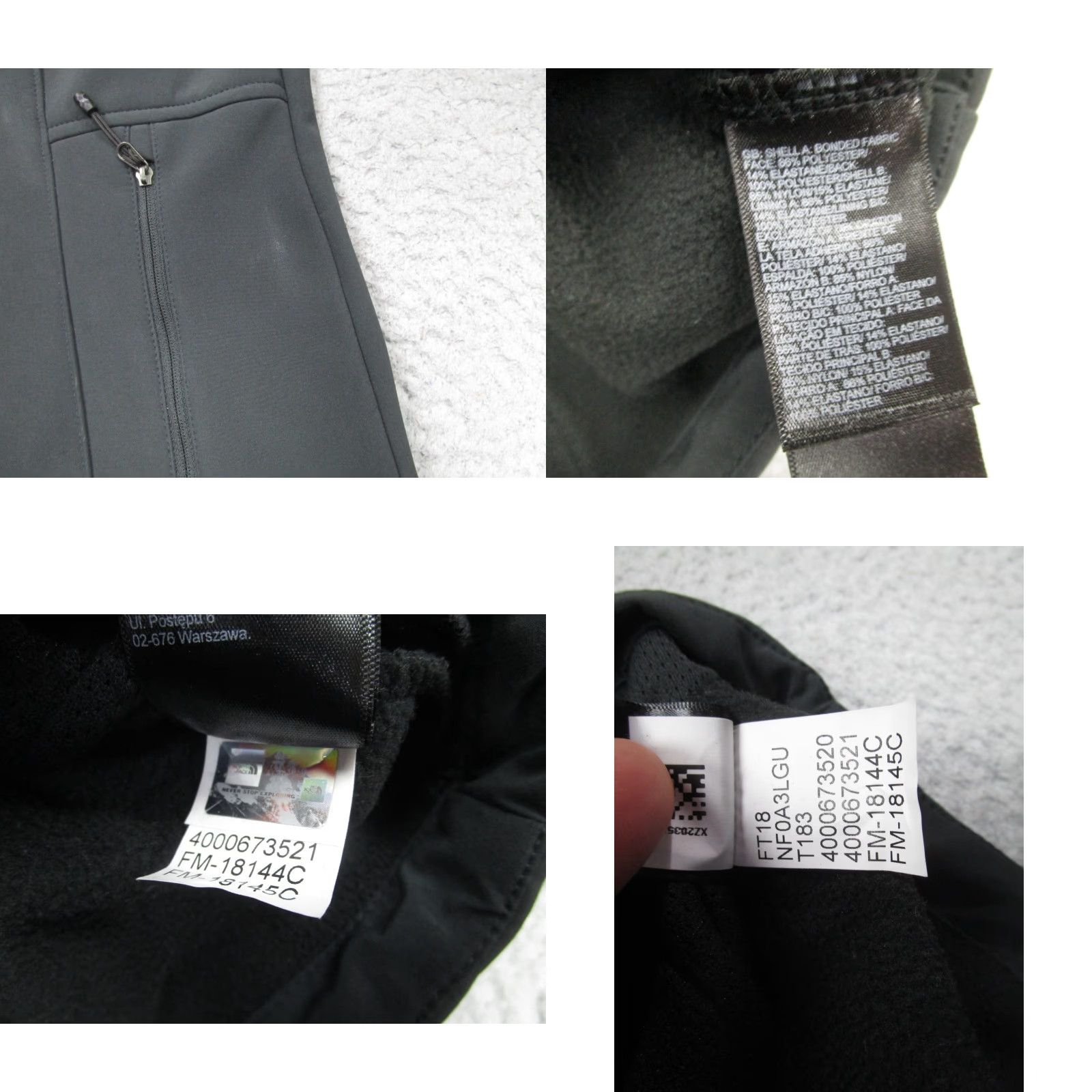 The North Face VINTAGE The North Face Windwall Jacket Womens Medium Black Softshell Windwall Outdoor Camp Hike Size M / US 6-8 / IT 42-44 - 9 Thumbnail