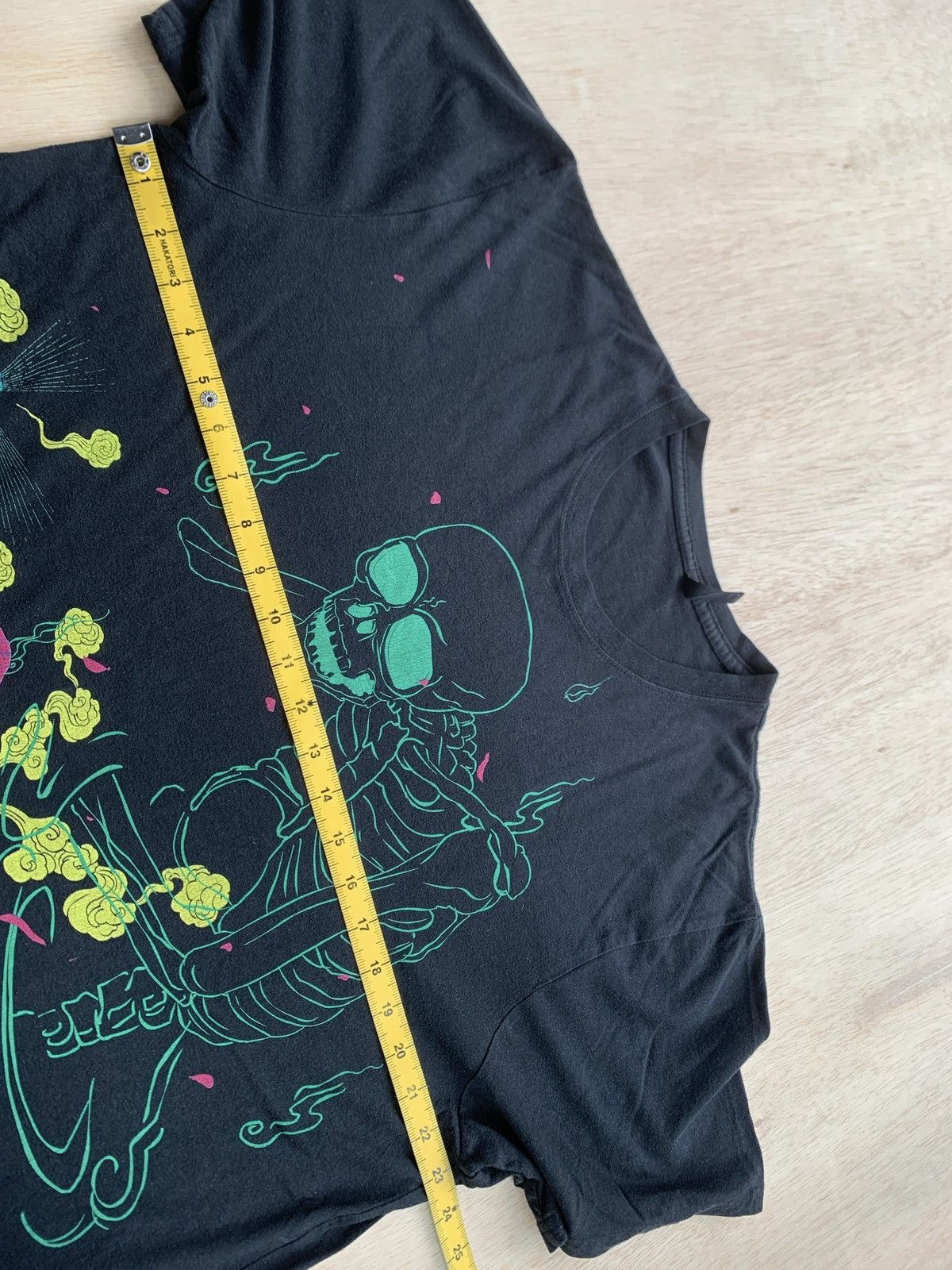 Hysteric Glamour × Japanese Brand Y2k Art Skull japan style Poem Tshirt Size US L / EU 52-54 / 3 - 5 Thumbnail