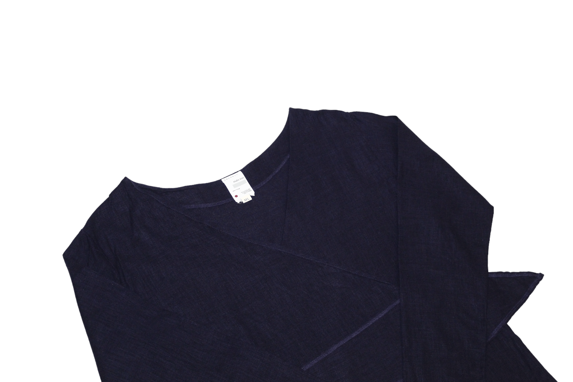 Indigo 💥Linen Cotton Indigo Kimono Cardigan by Studio Osoi Size US M / EU 48-50 / 2 - 2 Thumbnail
