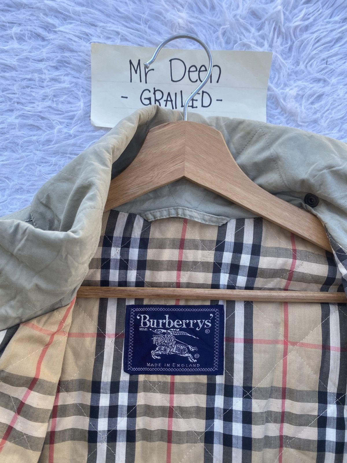 Burberry Rare Vintage 90s Burberry Parka Coat Jacket Size US L / EU 52-54 / 3 - 17 Thumbnail