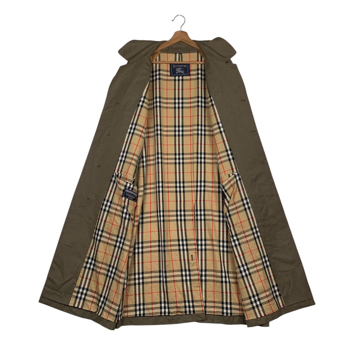 Burberry Vintage Burberrys Nova Check Trench Coat Size US M / EU 48-50 / 2 - 12 Thumbnail