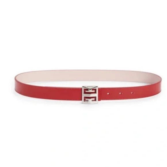 Givenchy Givenchy 4G Leather Belt– Light Pink - NEW WITH TAGS Size ONE SIZE - 7 Thumbnail