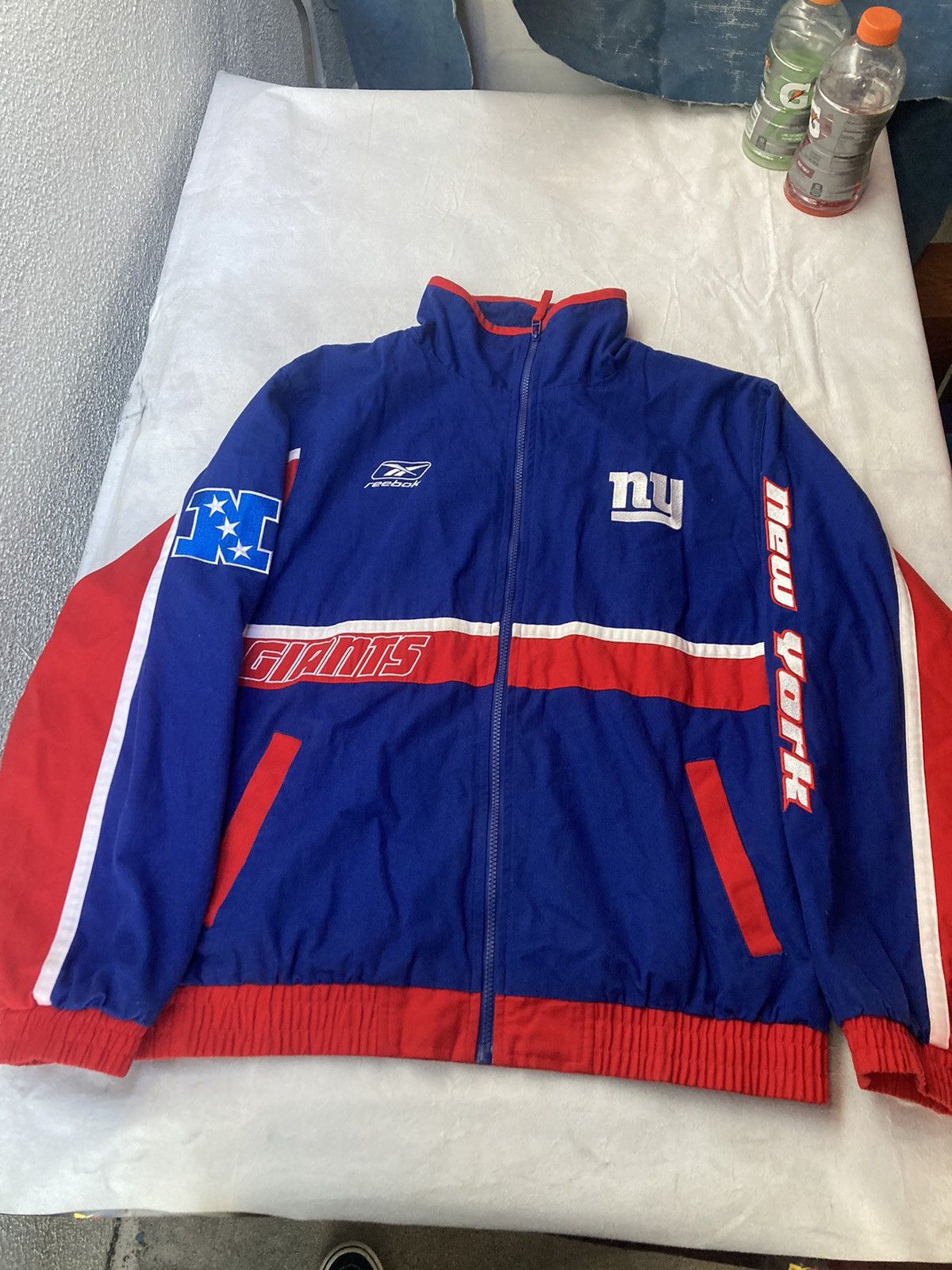 NFL New York giants jacket Reebok medium
