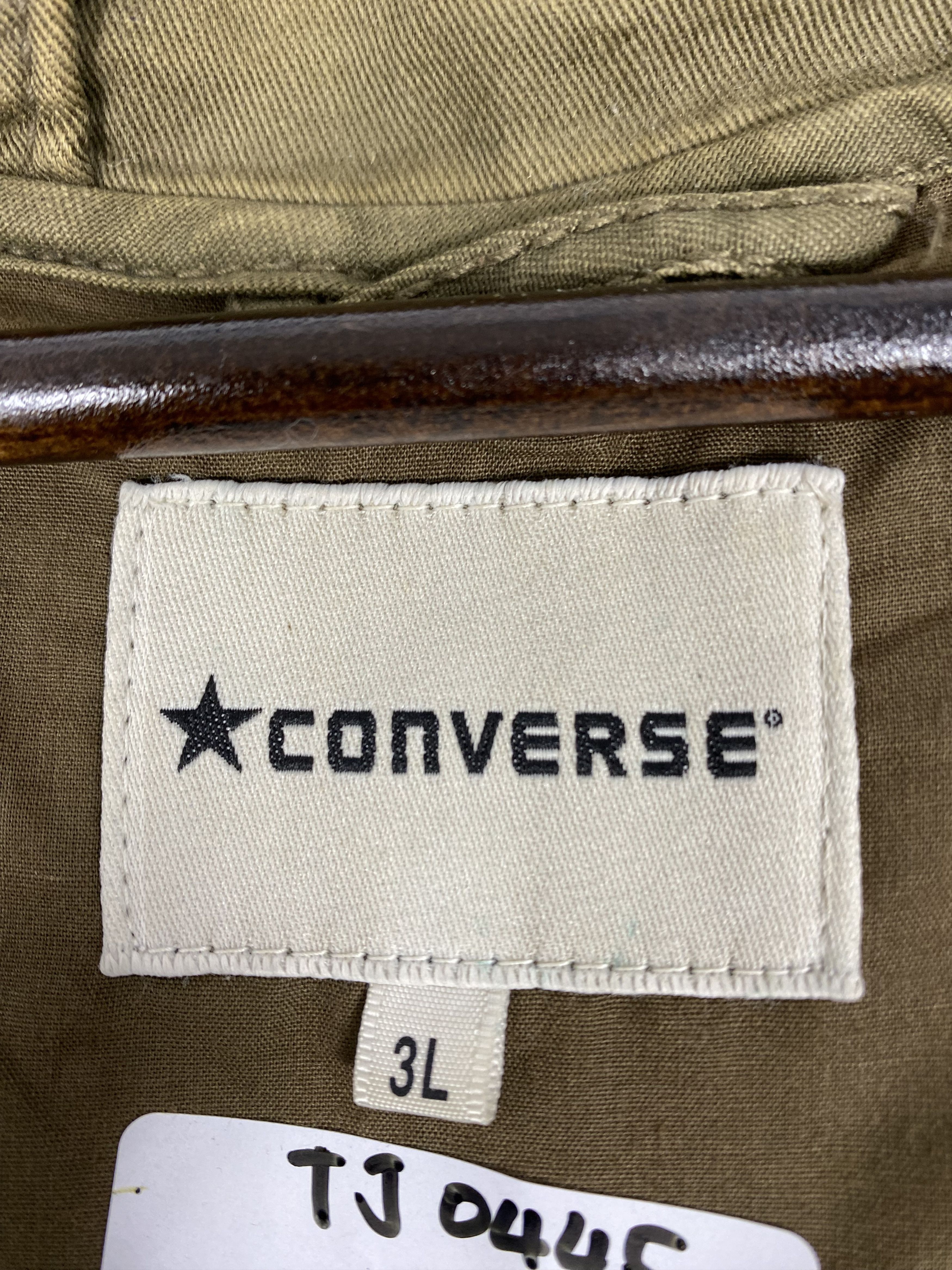 Converse Vintage Converse Hoodie Multi Pocket Plain Canvas Jacket Size US L / EU 52-54 / 3 - 10 Thumbnail