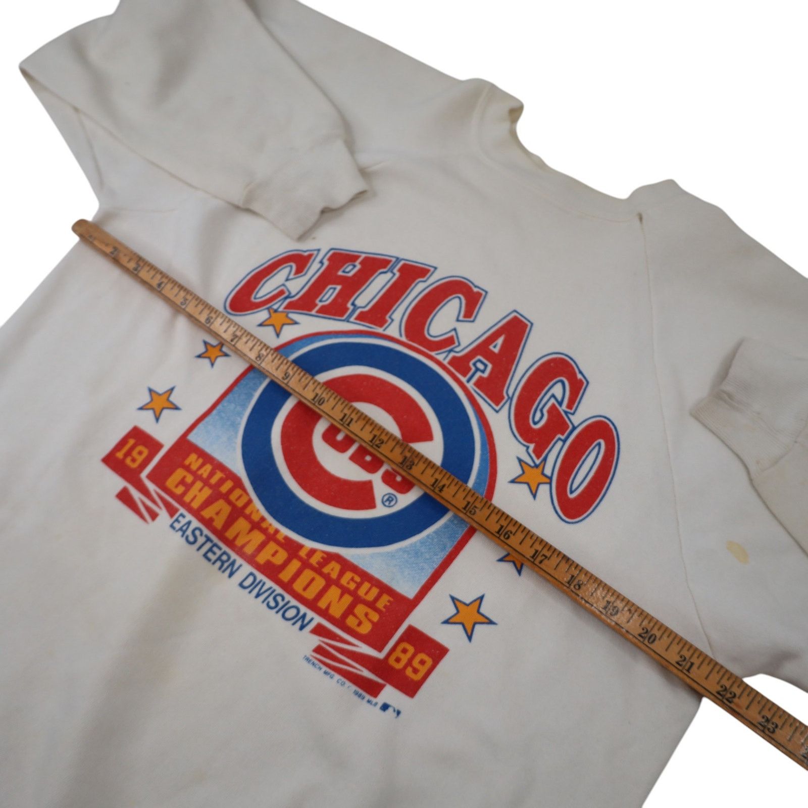 MLB × Vintage VTG 1989 Chicago Cubs National Champions Graphic Sweatshirt Size US M / EU 48-50 / 2 - 10 Thumbnail