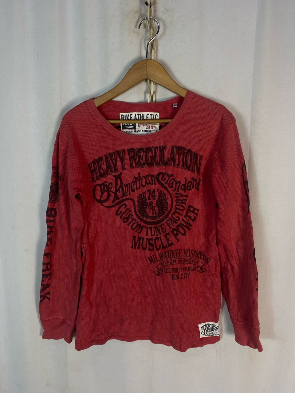 Other Bike spellout long sleeve tshirt Size US M / EU 48-50 / 2 - 1 Thumbnail