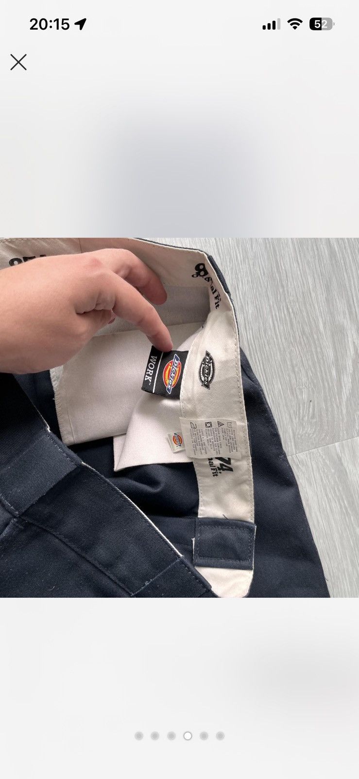 Dickies Dickies 874 Workwear Cargo Trousers Size US 36 / EU 52 - 4 Thumbnail