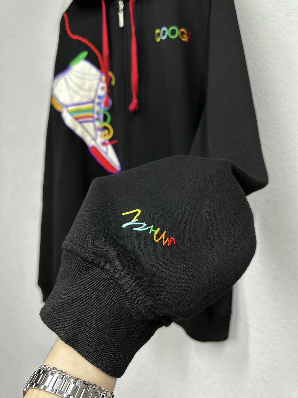 Coogi Vintage Hoodie Oversize Coogi Y2k USA Style Streetwear Faded Size US XXL / EU 58 / 5 - 6 Thumbnail