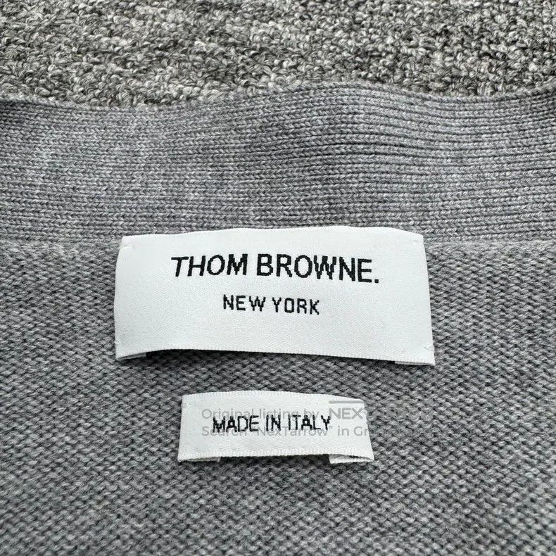 Thom Browne Thom Browne Four-stripe Wool Cardigan Size US XS / EU 42 / 0 - 2 Thumbnail