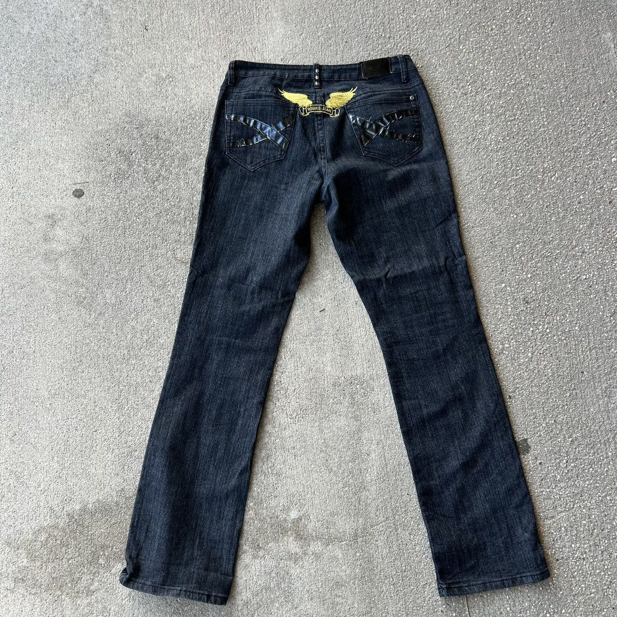 Robins Jeans 2010s Robin Jeans embroidered low rise jeans | Grailed