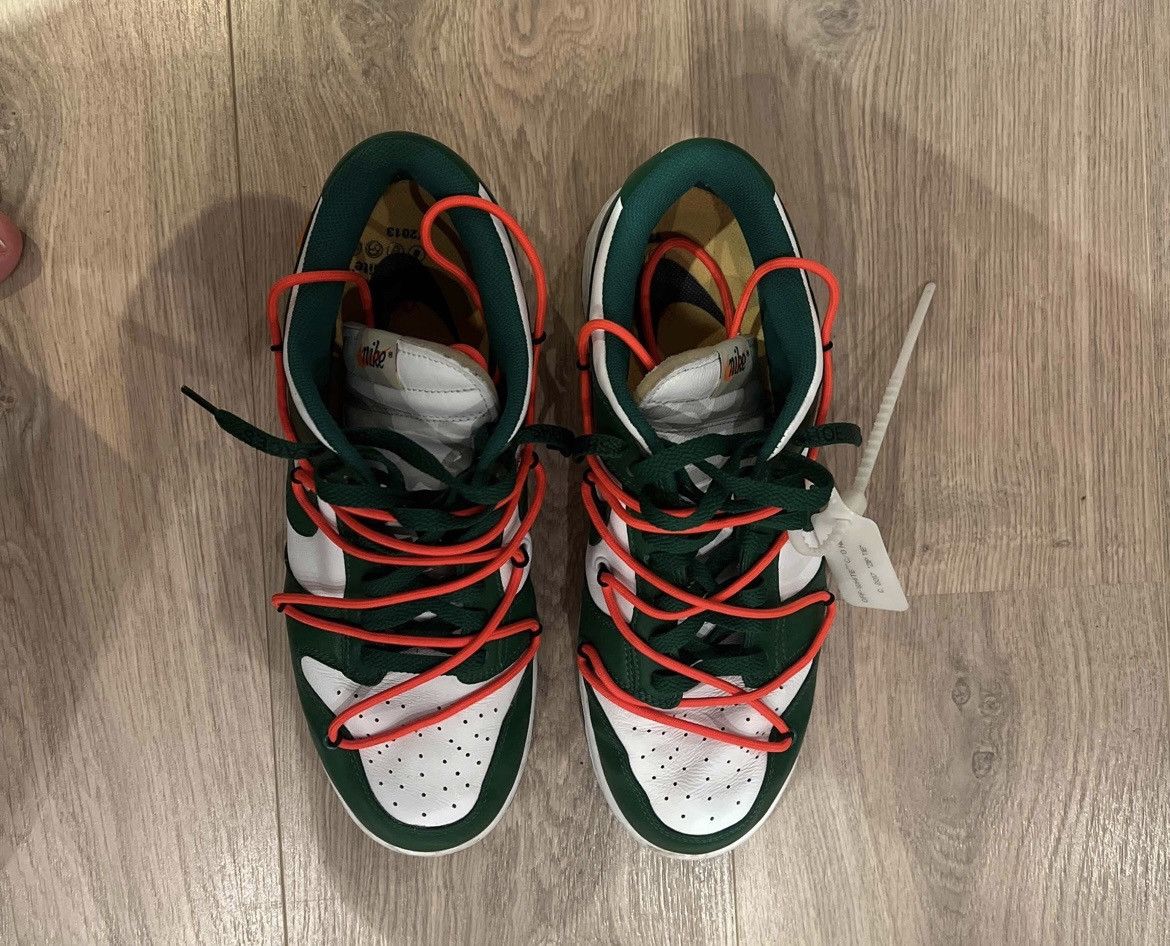 Nike × Off-White Nike off white pine Green Size US 10.5 / EU 43-44 - 3 Thumbnail