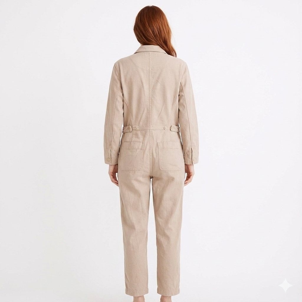 Madewell New W/Tags Madewell Denim Relaxed Coverall Jumpsuit XXL Size 42" / US 20 - 2 Thumbnail
