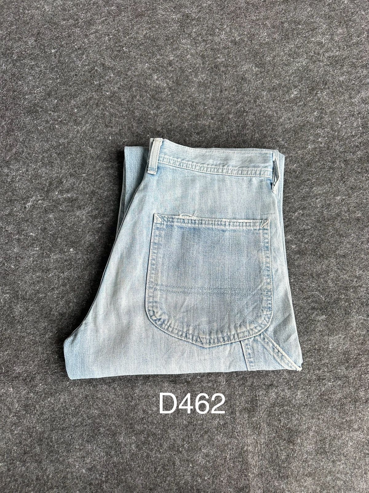 Lee × Vintage Vintage Lee Union Made Sanforized Carpenter Denim D462 Size US 30 / EU 46 - 13 Thumbnail